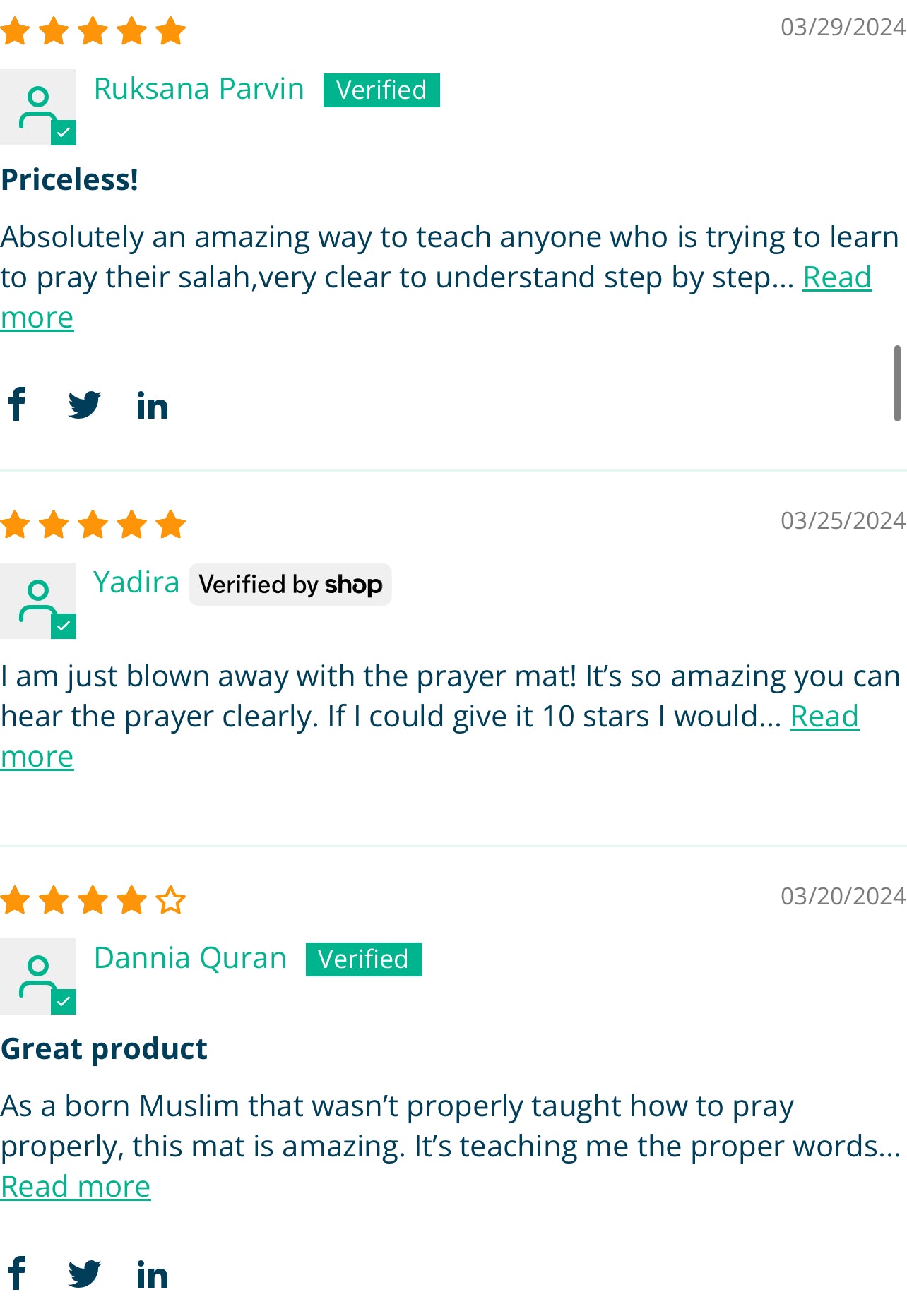 MY SALAH MAT - Adult/ Revert Interactive Prayer Mat