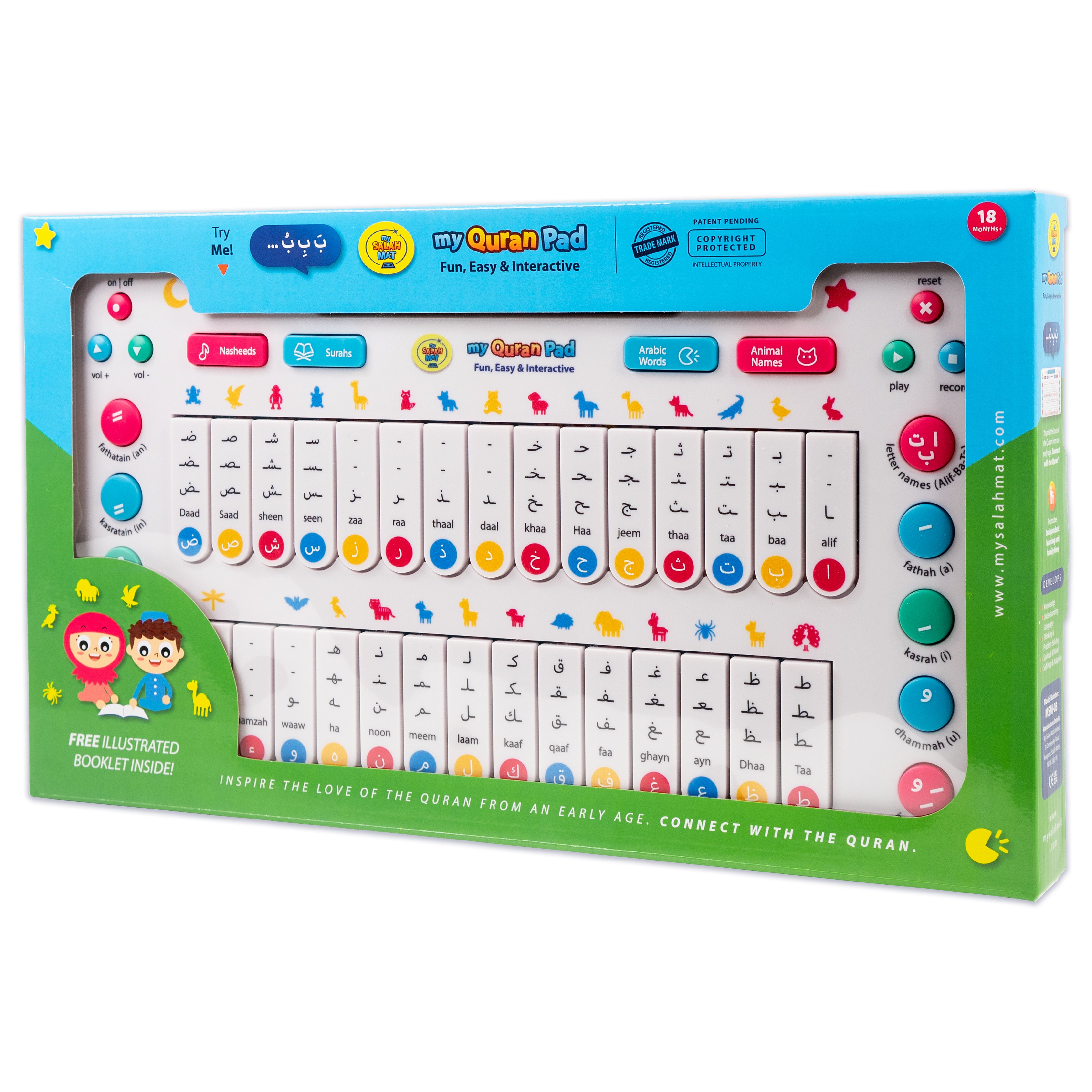 MY SALAH MAT - My Quran Pad | Interactive Arabic Learning Pad For Kids