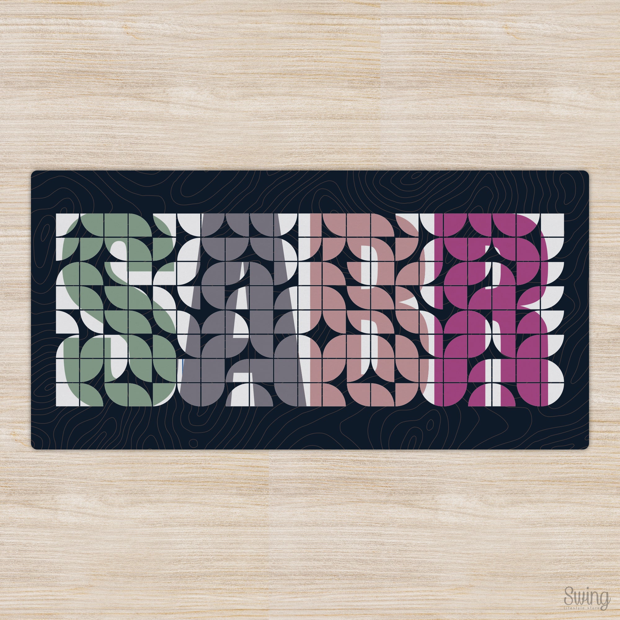 SWING SUROOR - Faith Inspired Desk Mat - Sabr