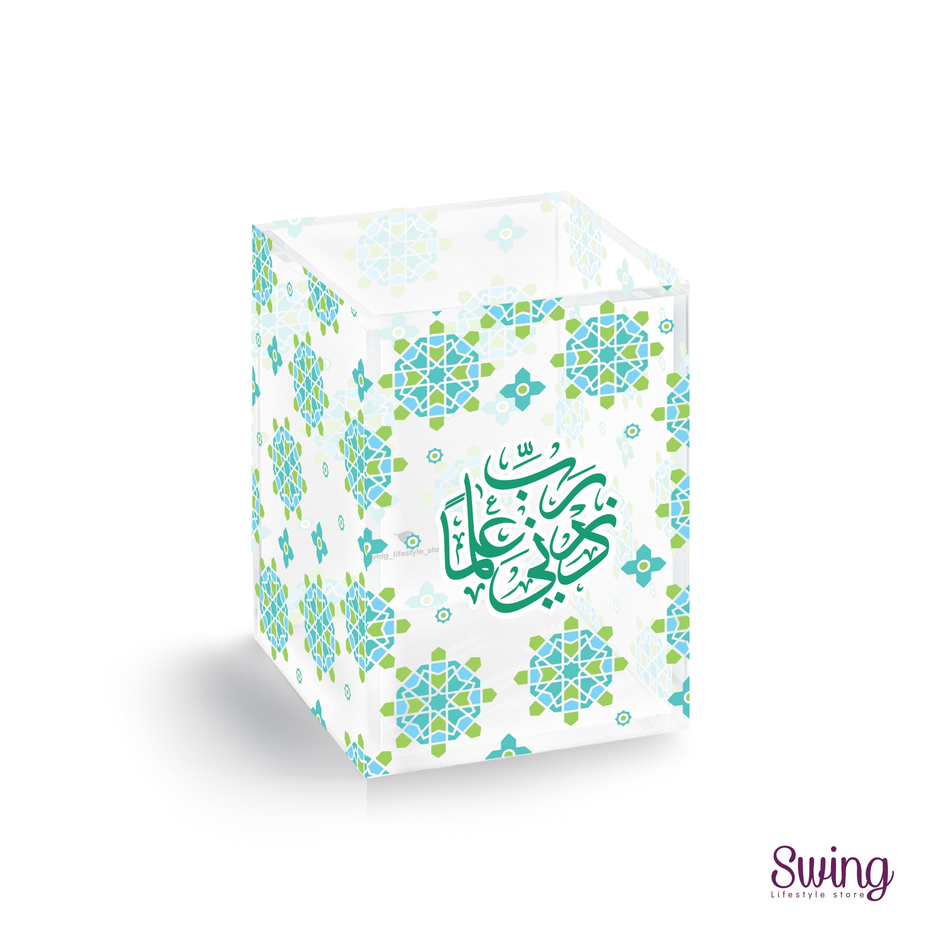 SWING SUROOR - Acrylic Pen Holder (4 designs) - Fresh Snowflakes