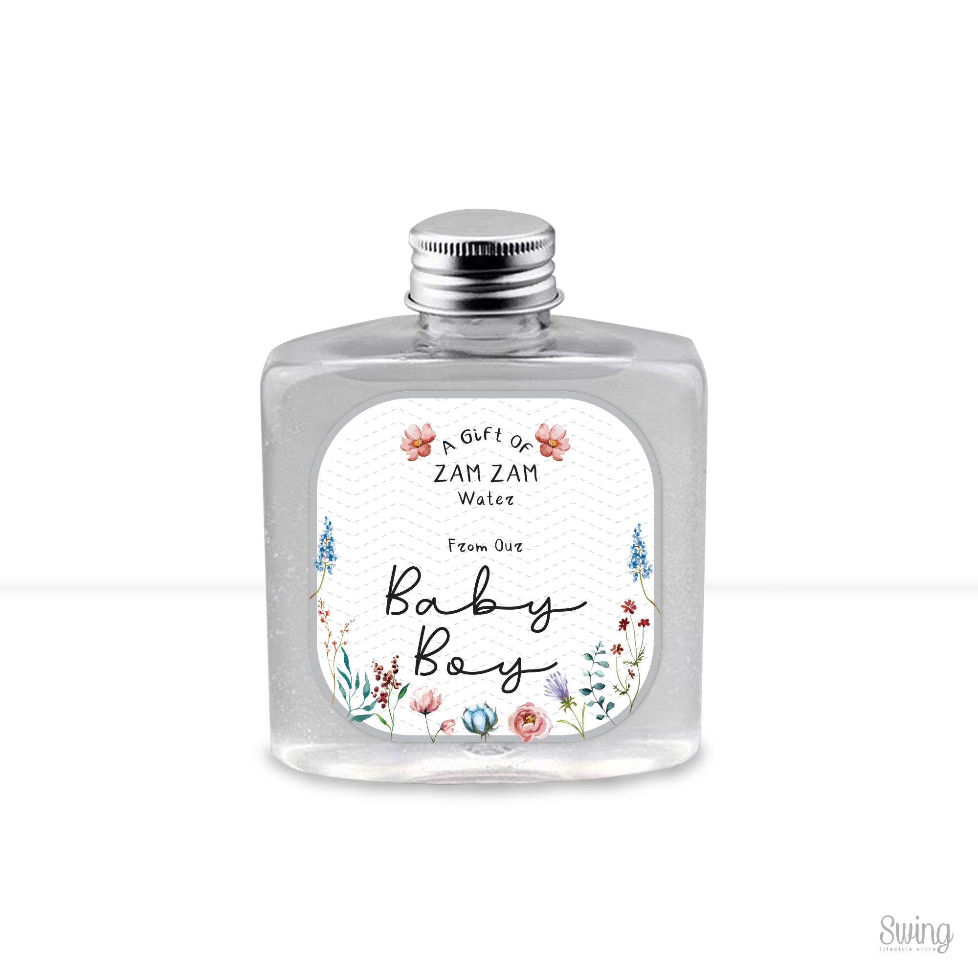 Zam Zam favors : Personalise for your Baby's Event (Bottle Only) 250ml capacity