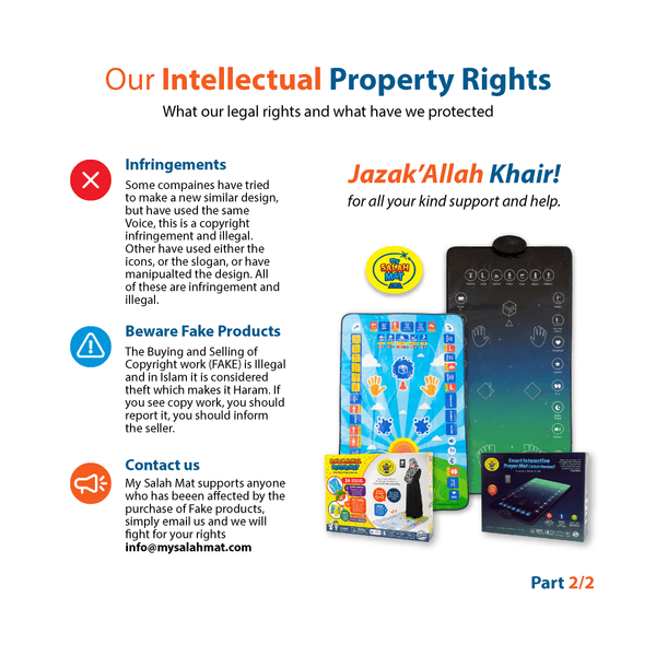 MY SALAH MAT - Kids Interactive Prayer Mat