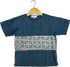 TMW Boy’s Batik Kurta Short Sleeve (C) - Midnight Blue