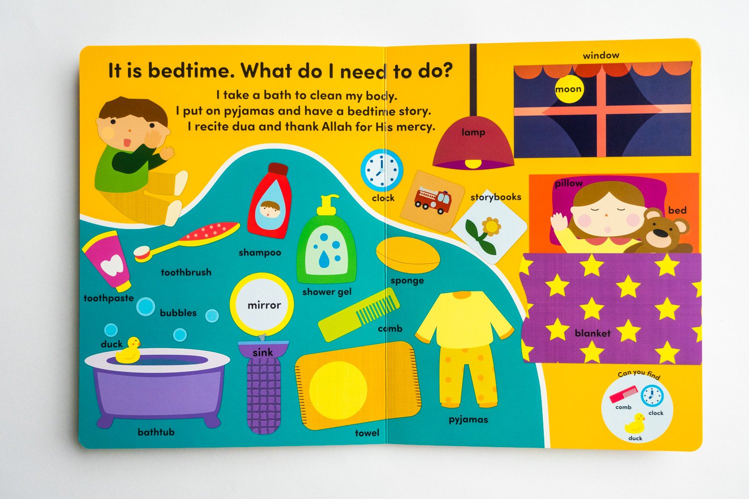 OLIEK BOOKS - First Words - Little Muslim's First 150 Words + Daily dua's