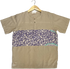 TMW Batik Kurta Men Short Sleeve (C) - Orchid Greige