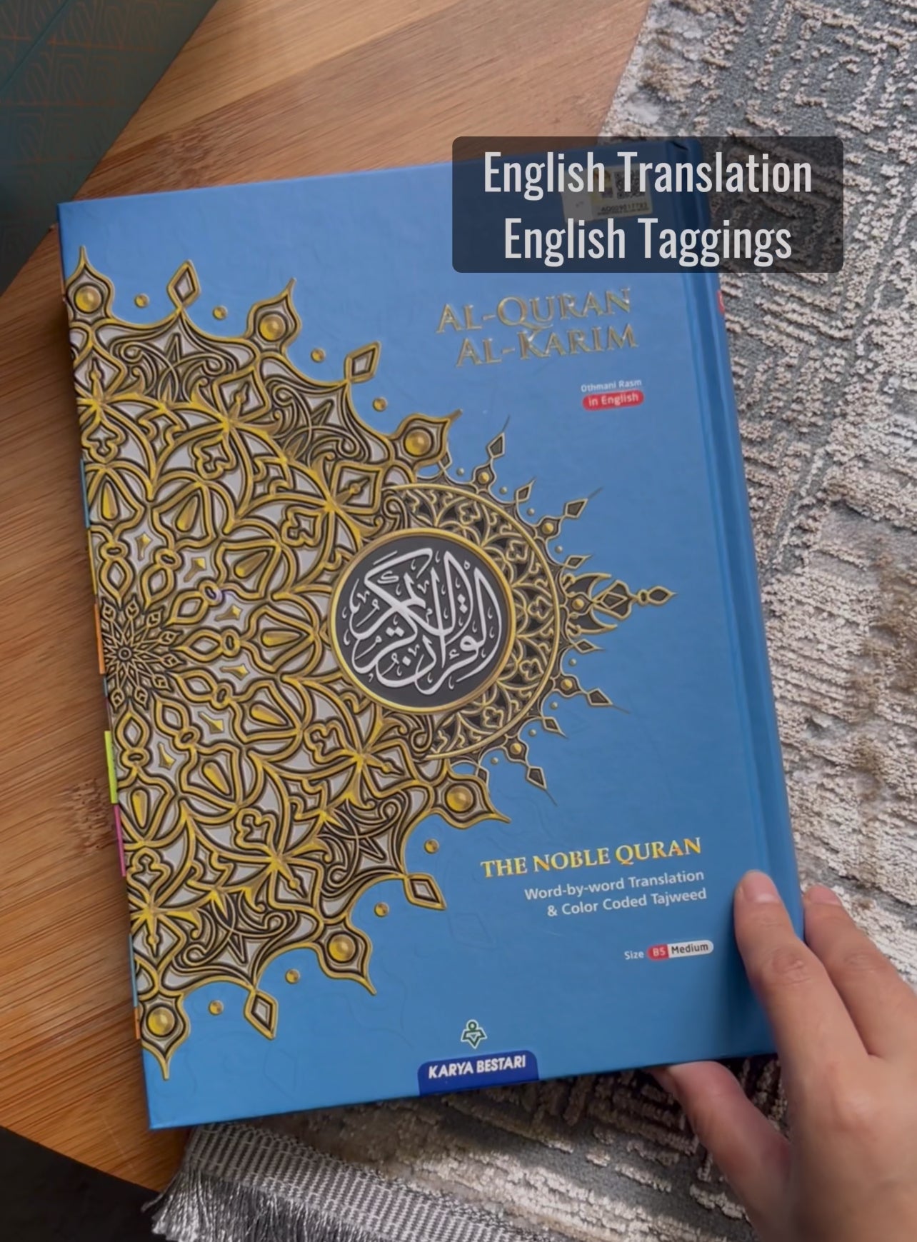 ENGLISH TAGGING AL-QURAN THE NOBLE QURAN-KARYA BESTARI