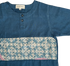 TMW Boy’s Batik Kurta Short Sleeve (C) - Midnight Blue