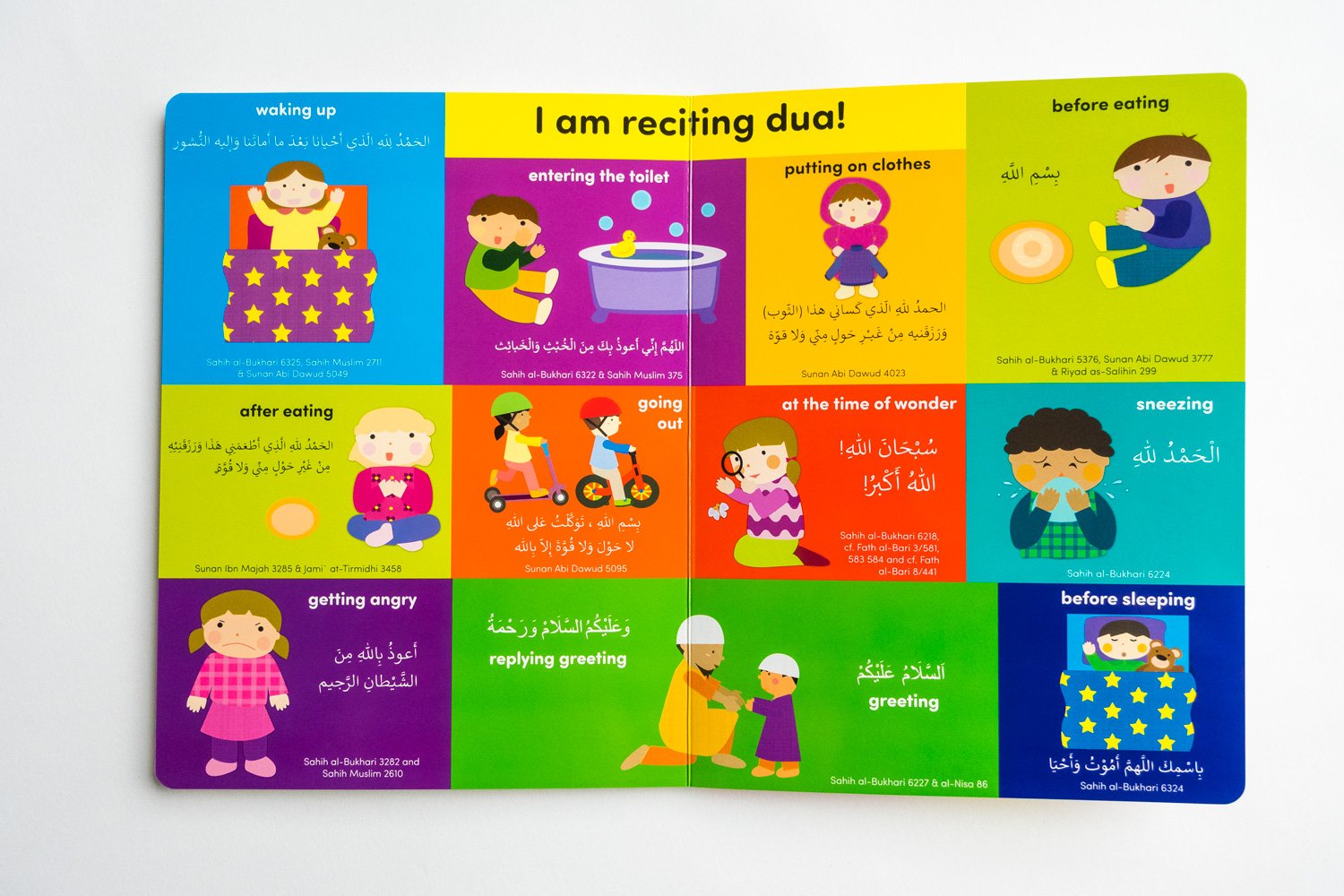 OLIEK BOOKS - First Words - Little Muslim's First 150 Words + Daily dua's