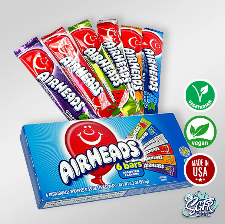 SGFR - Airheads Candy Bar (Box of 6 Bars)