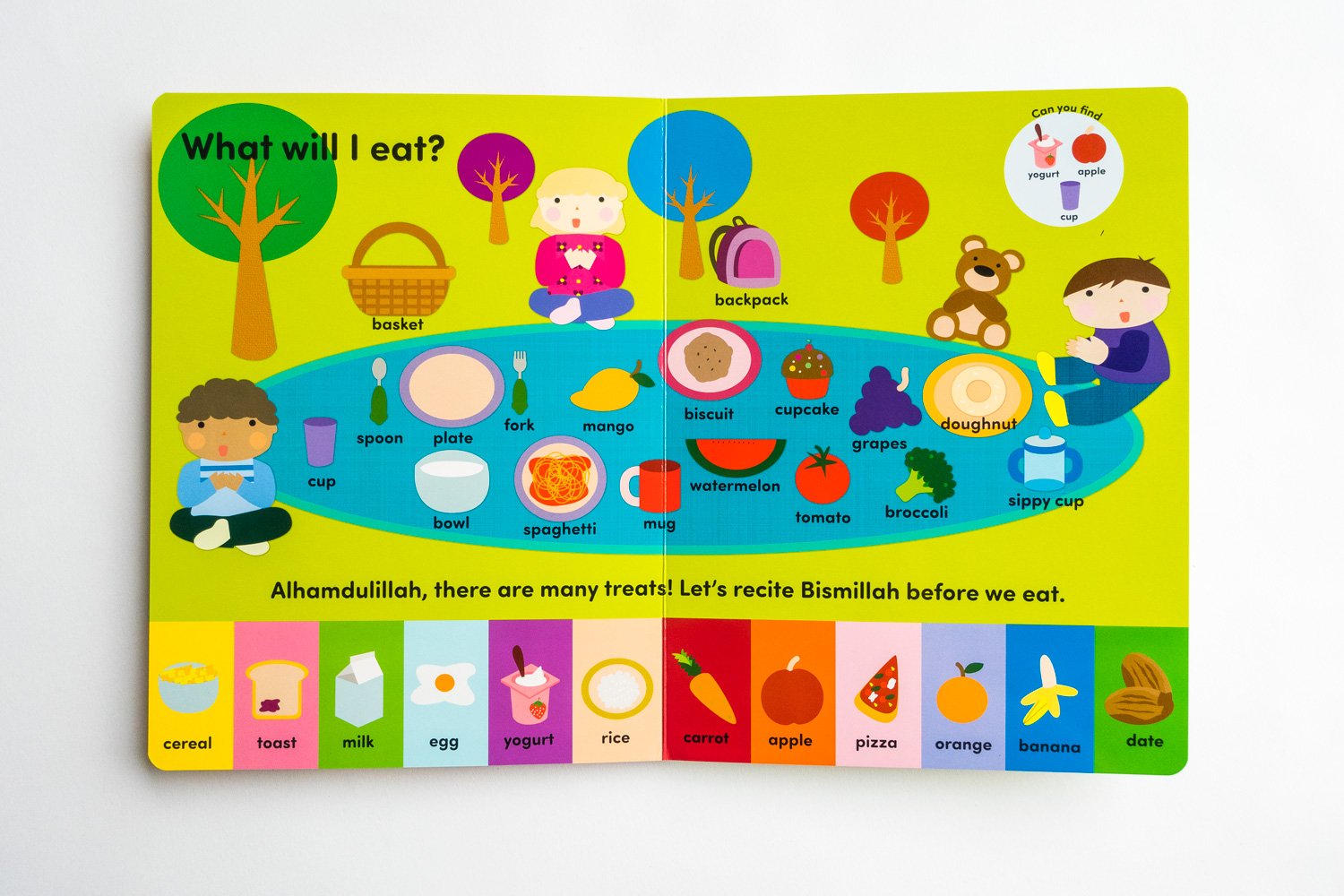 OLIEK BOOKS - First Words - Little Muslim's First 150 Words + Daily dua's