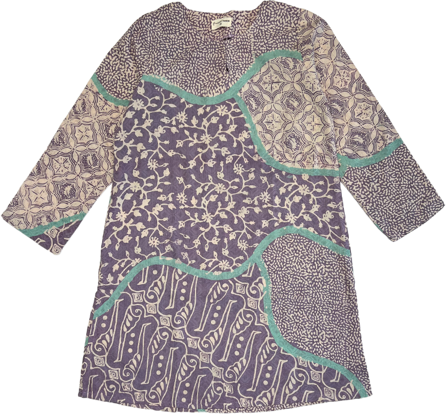 TMW Batik Kurung Ladies Classic - Orchid Greige