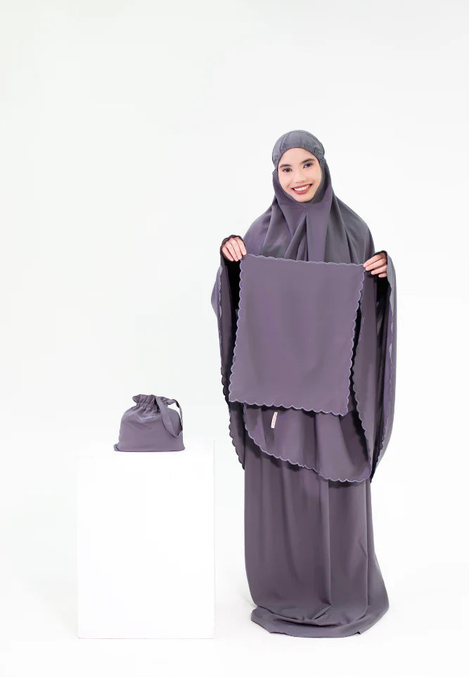 Zaahara : Sulam Sofia Lite Prayerwear