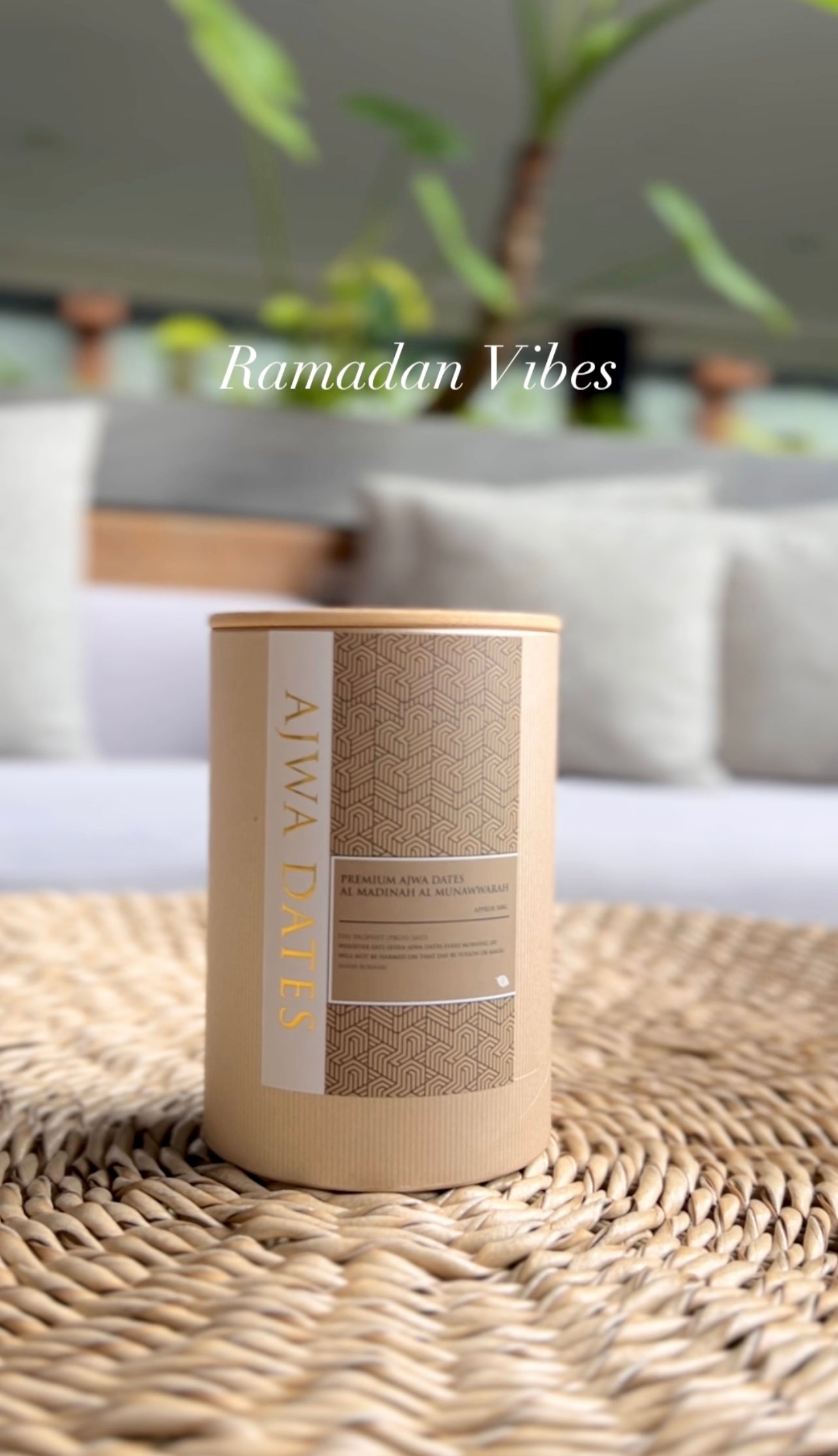 SWING SUROOR - Premium Ajwa Dates - Refillable Gift Set (500g)