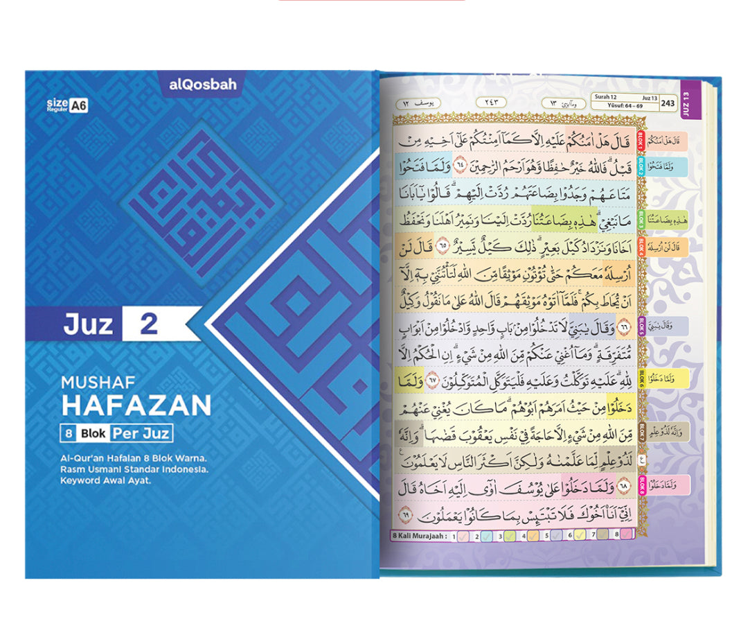 (Juz by Juz) Al-Quran Hafazan Madrasah Per Juz (A6)