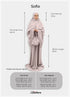 Zaahara : Sulam Sofia Prayerwear