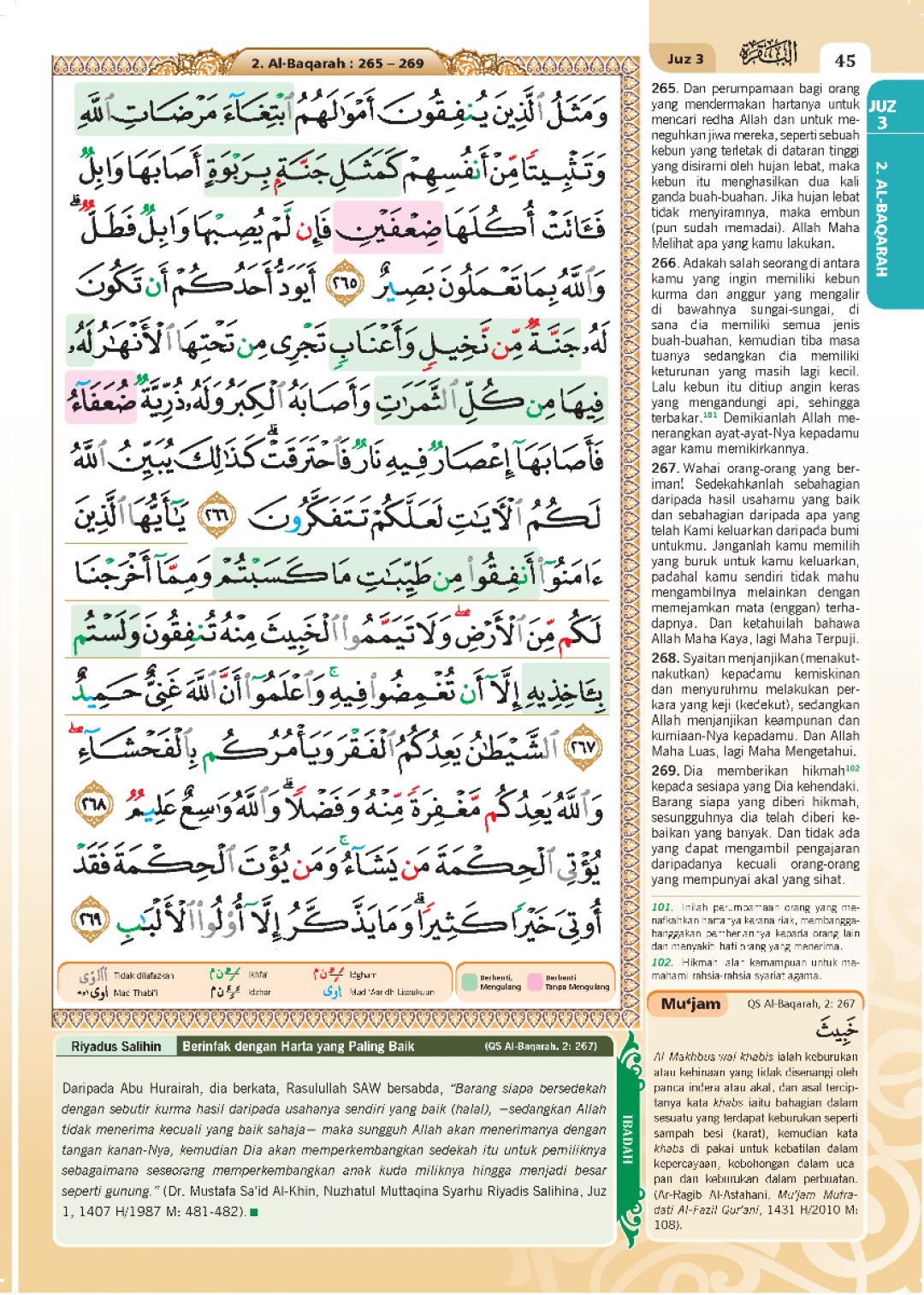 AL-QURAN MULTAZAM A5 - ORGANIZER-KARYA BESTARI