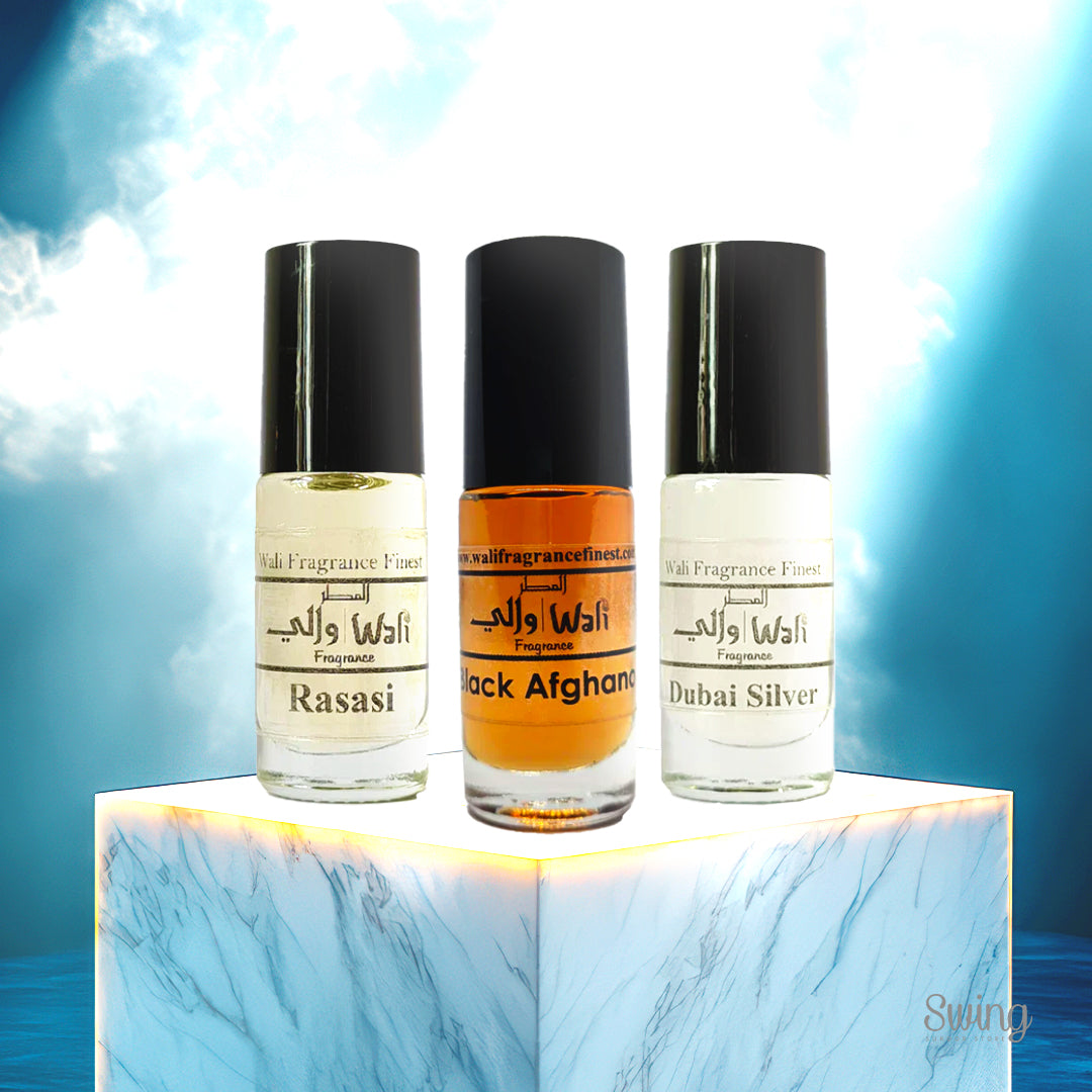 WALI FRAGRANCE - Middle Eastern Fragrances (6 Types)