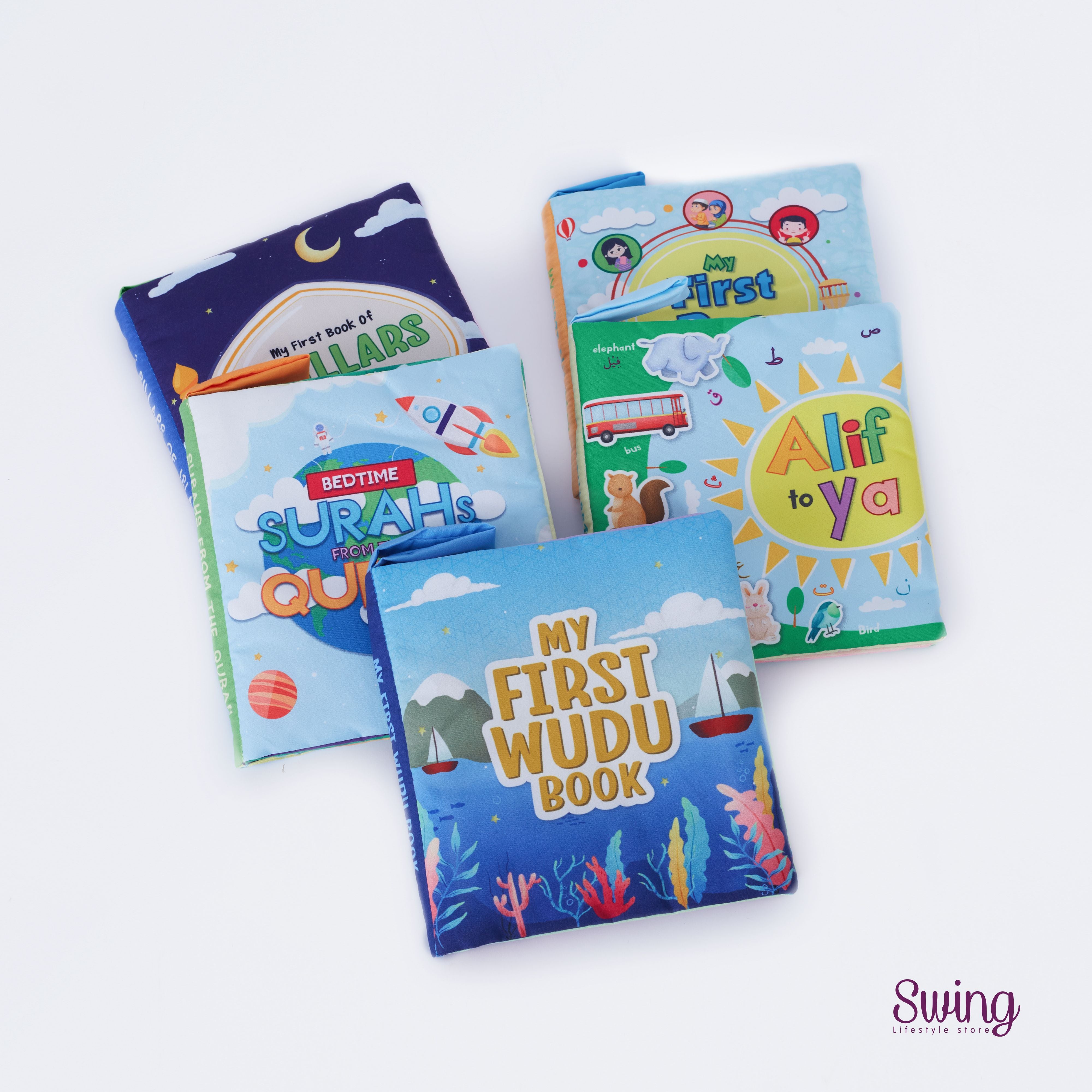 MUSLIMAZING - Baby Soft Book - My First Wudu