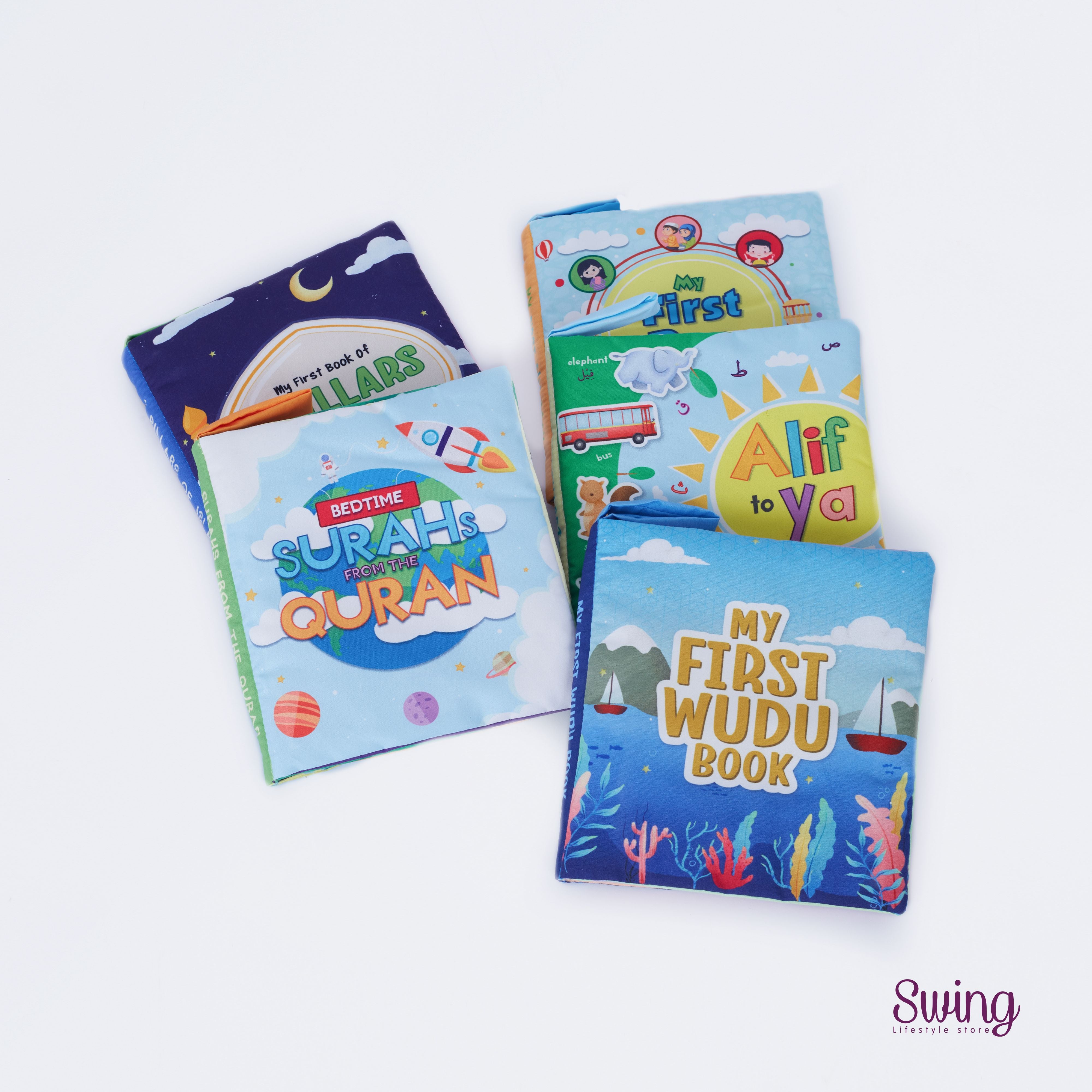 MUSLIMAZING - Baby Soft Book - My First Wudu
