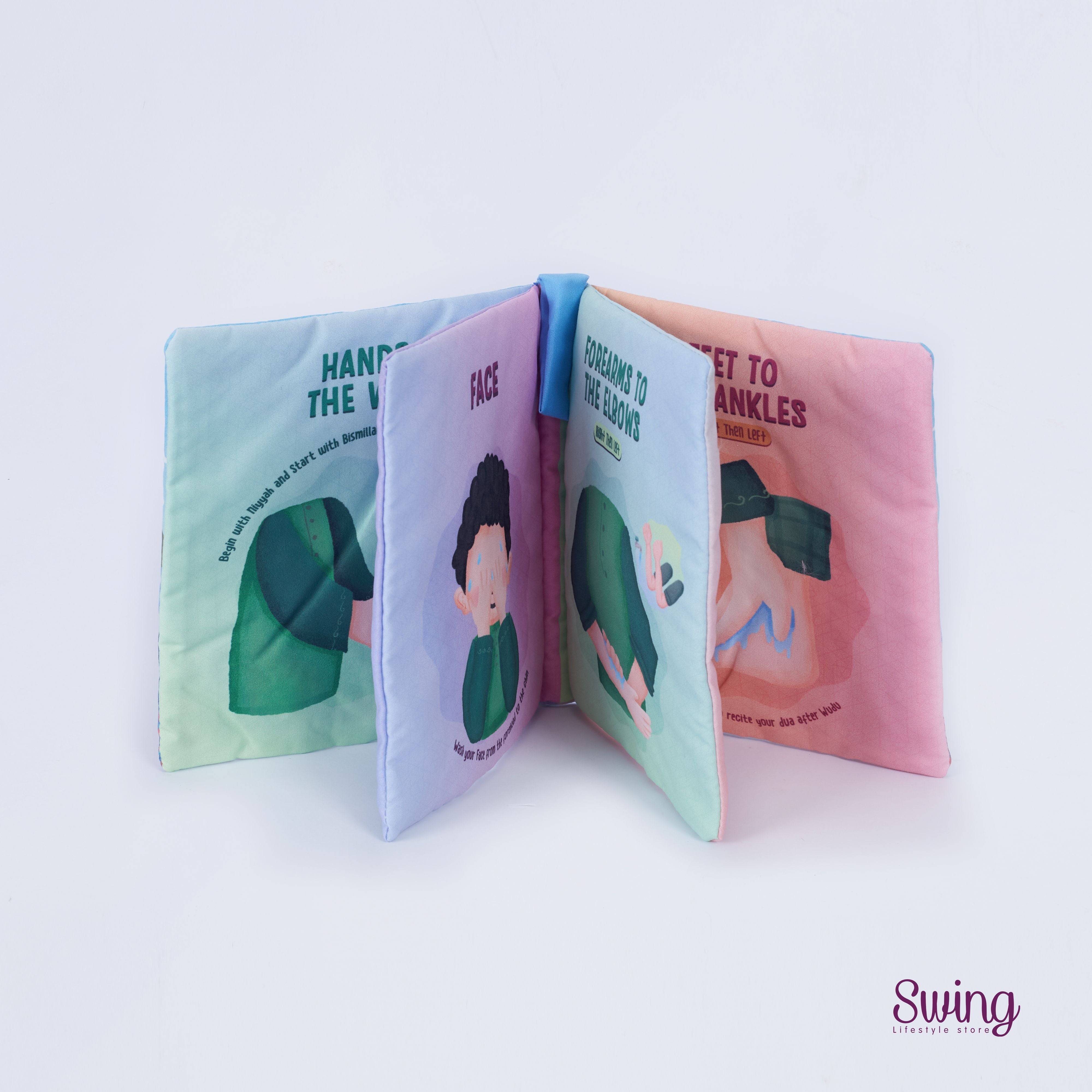 MUSLIMAZING - Baby Soft Book - My First Wudu