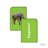 EDUKID - ANIMALS FLASH CARDS - WILD & FARM ANIMALS