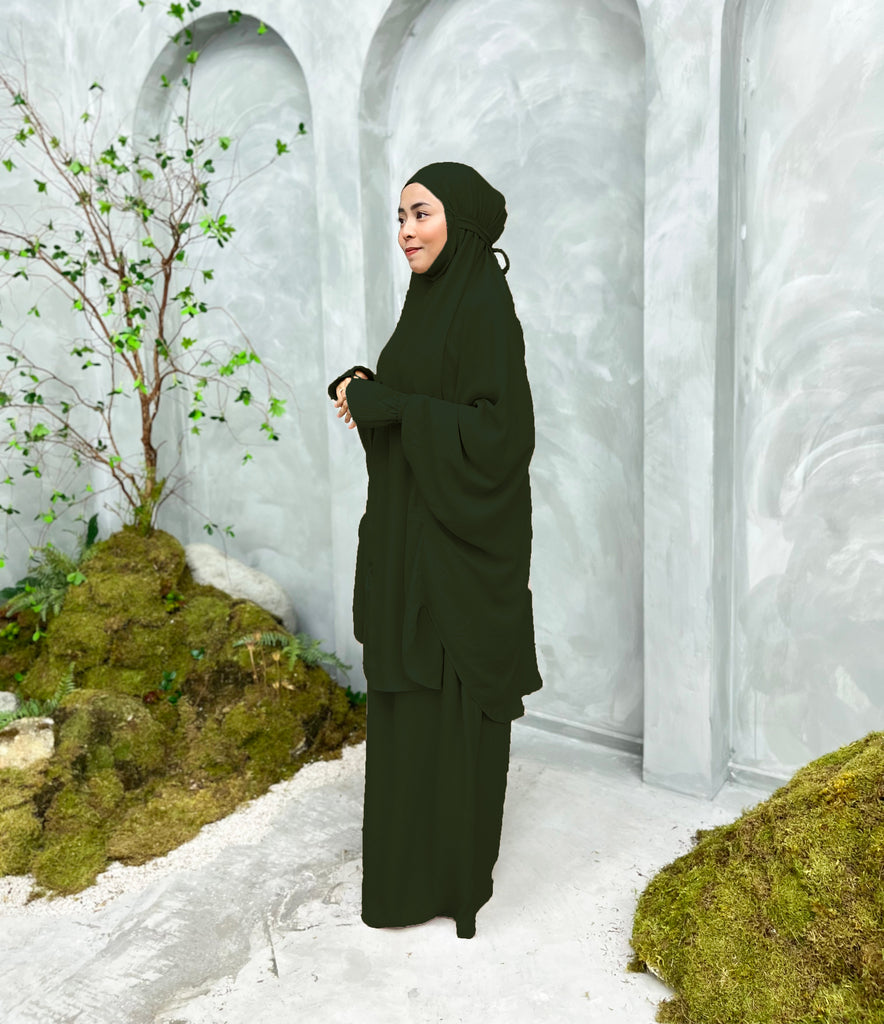 Zaahara : Nayla Jilbab Set with Skirt