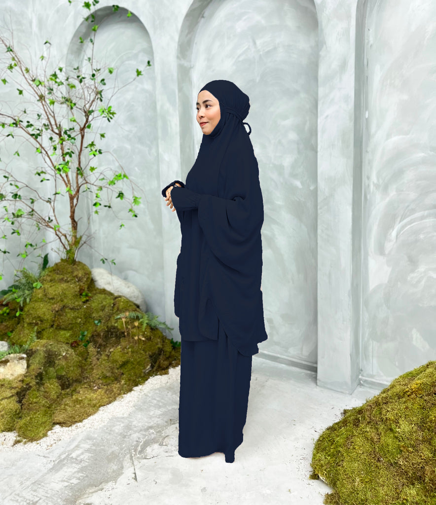 Zaahara : Nayla Jilbab Set with Skirt