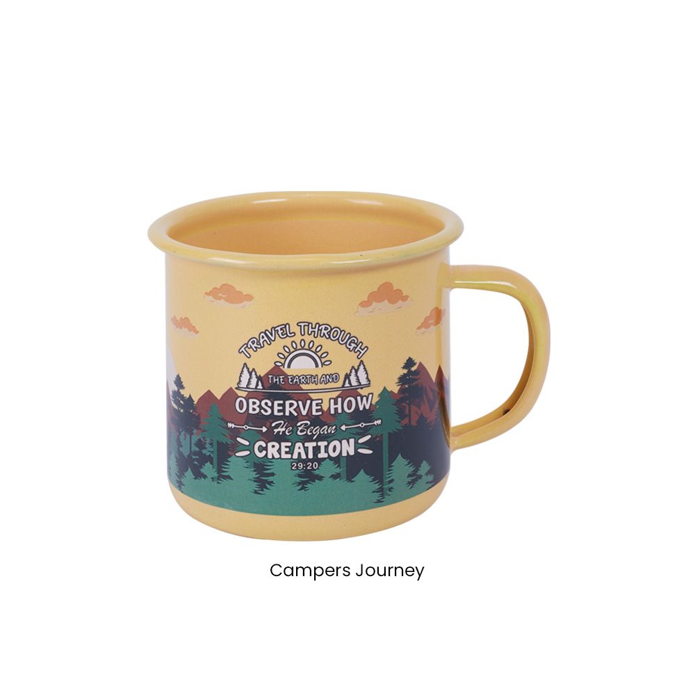 SWING SUROOR - Enamel Mug - Campers Journey
