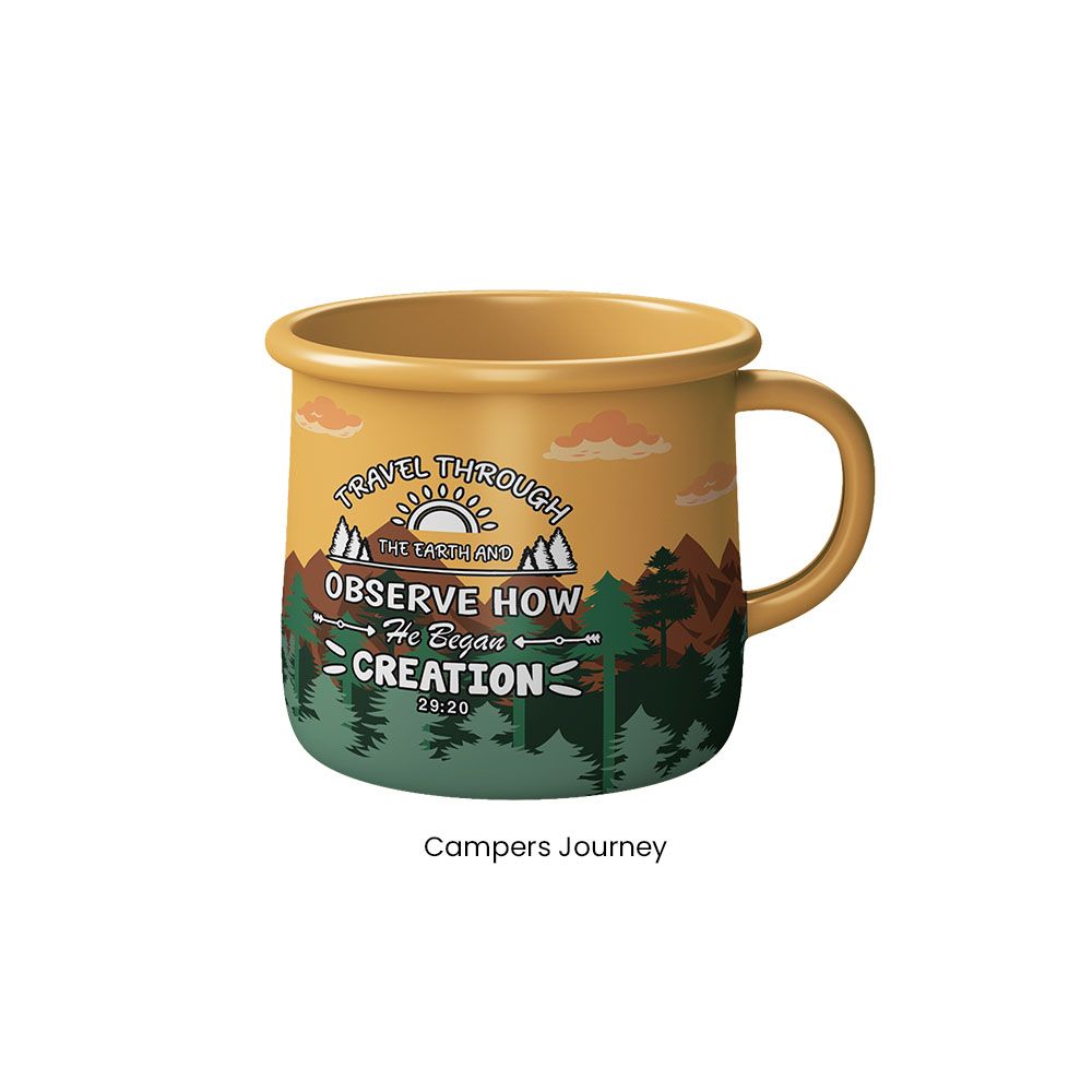 SWING SUROOR - Enamel Mug - Campers Journey