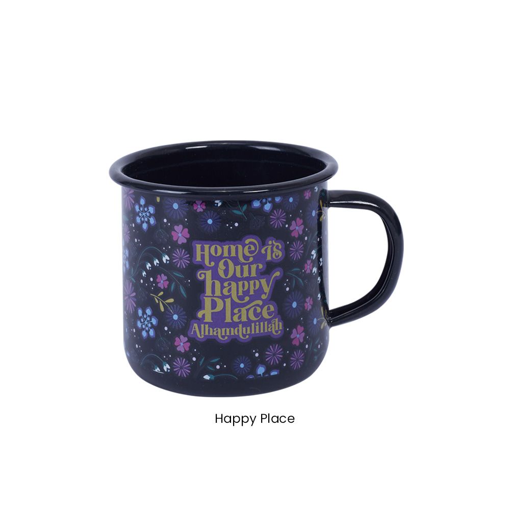 SWING SUROOR - Enamel Mug - Happy Place