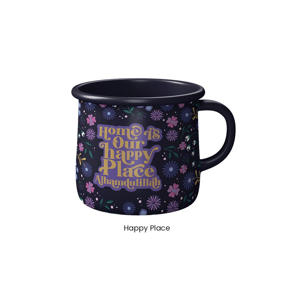 SWING SUROOR - Enamel Mug - Happy Place