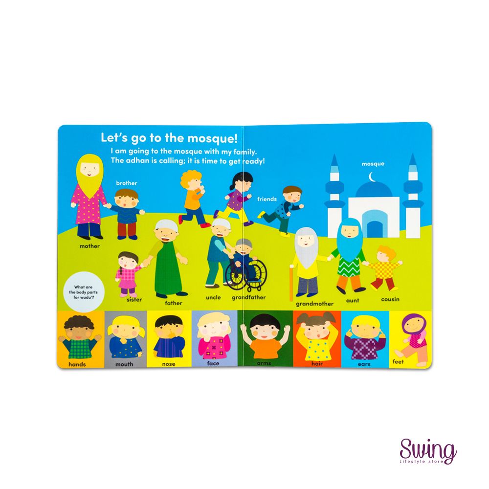 OLIEK BOOKS - First Words - Little Muslim's First Out and About