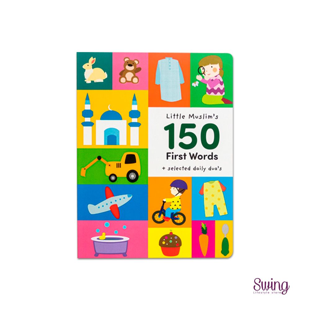 OLIEK BOOKS - First Words - Little Muslim's First 150 Words + Daily dua's