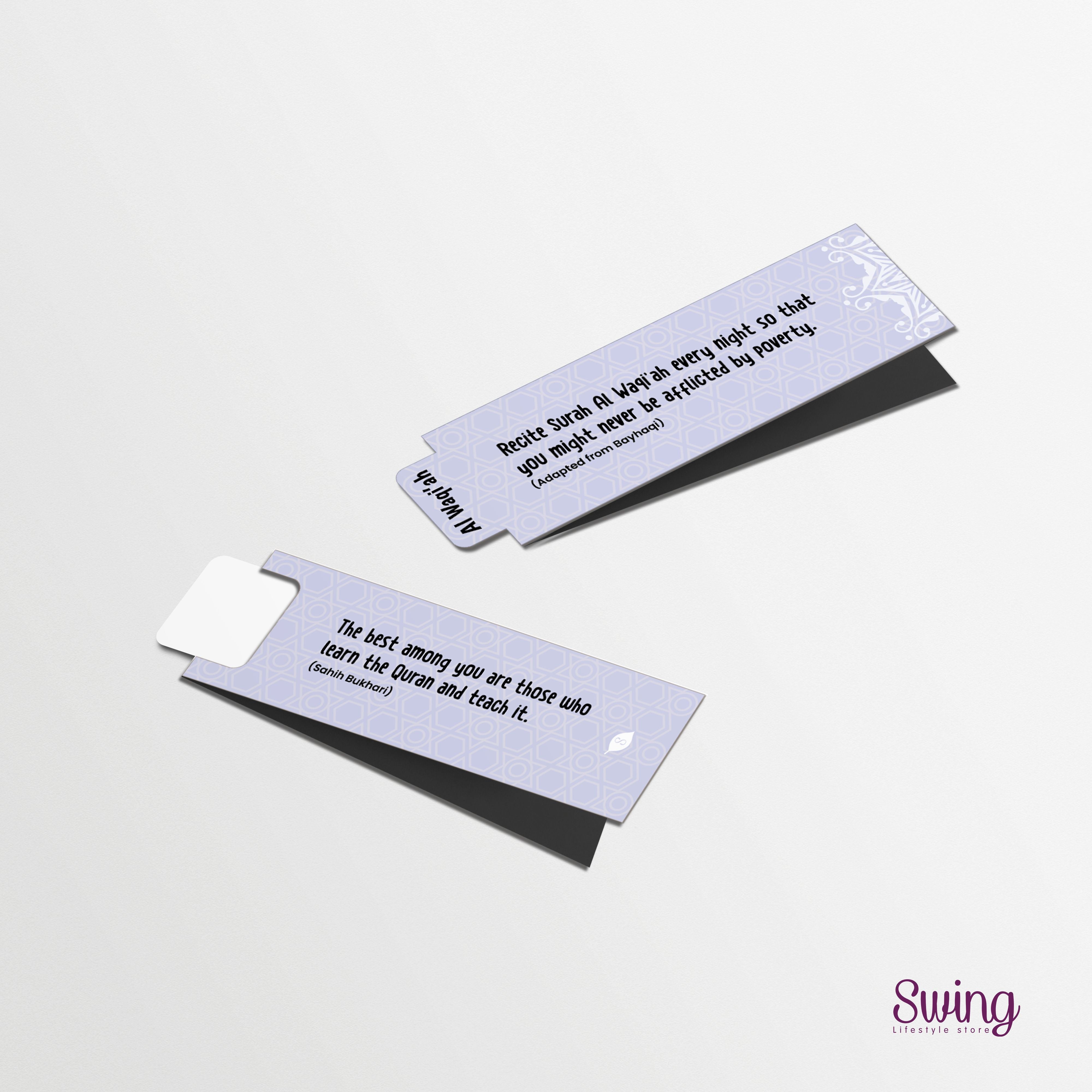 SWING SUROOR - Quran Virtues Page Bookmark with Magnet