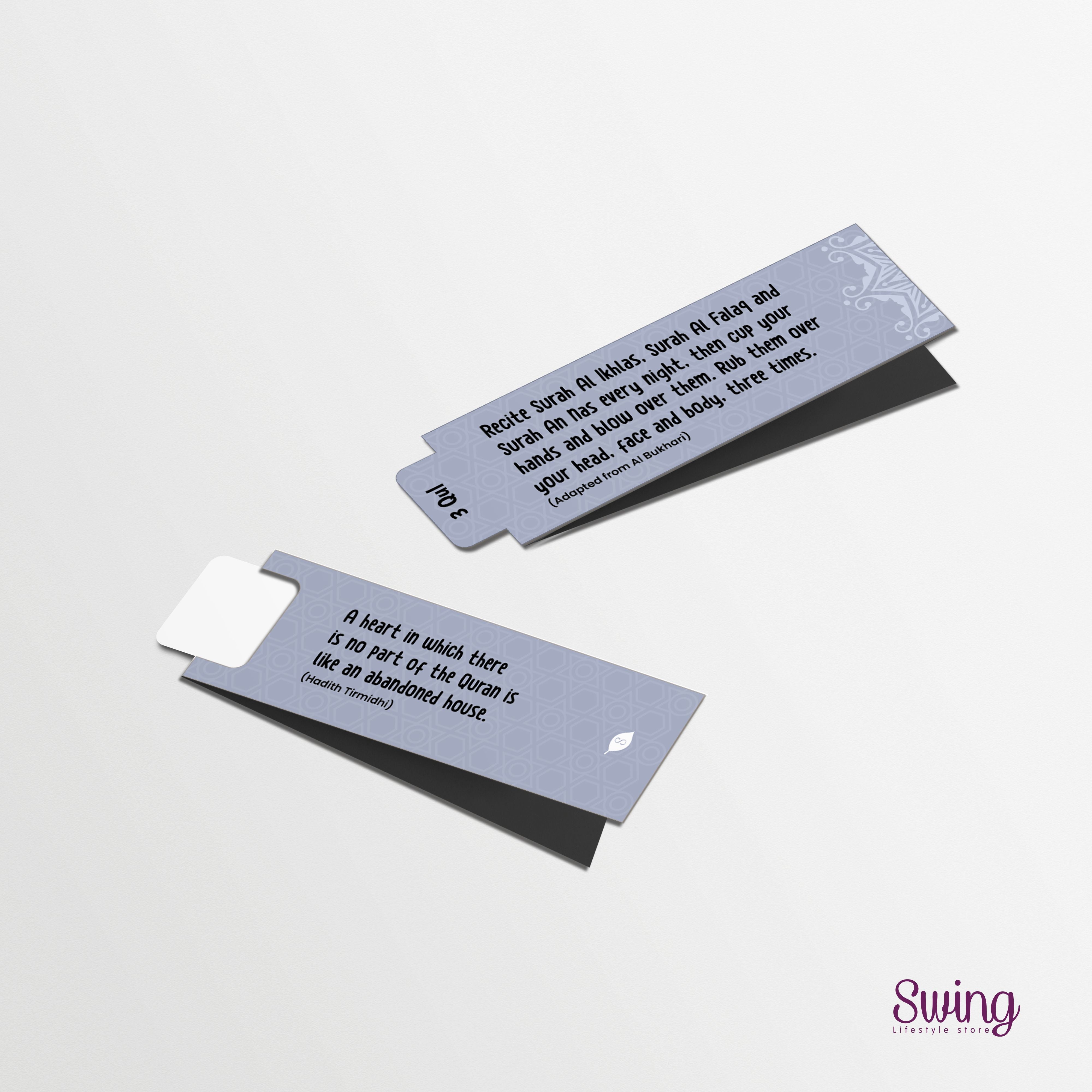 SWING SUROOR - Quran Virtues Page Bookmark with Magnet