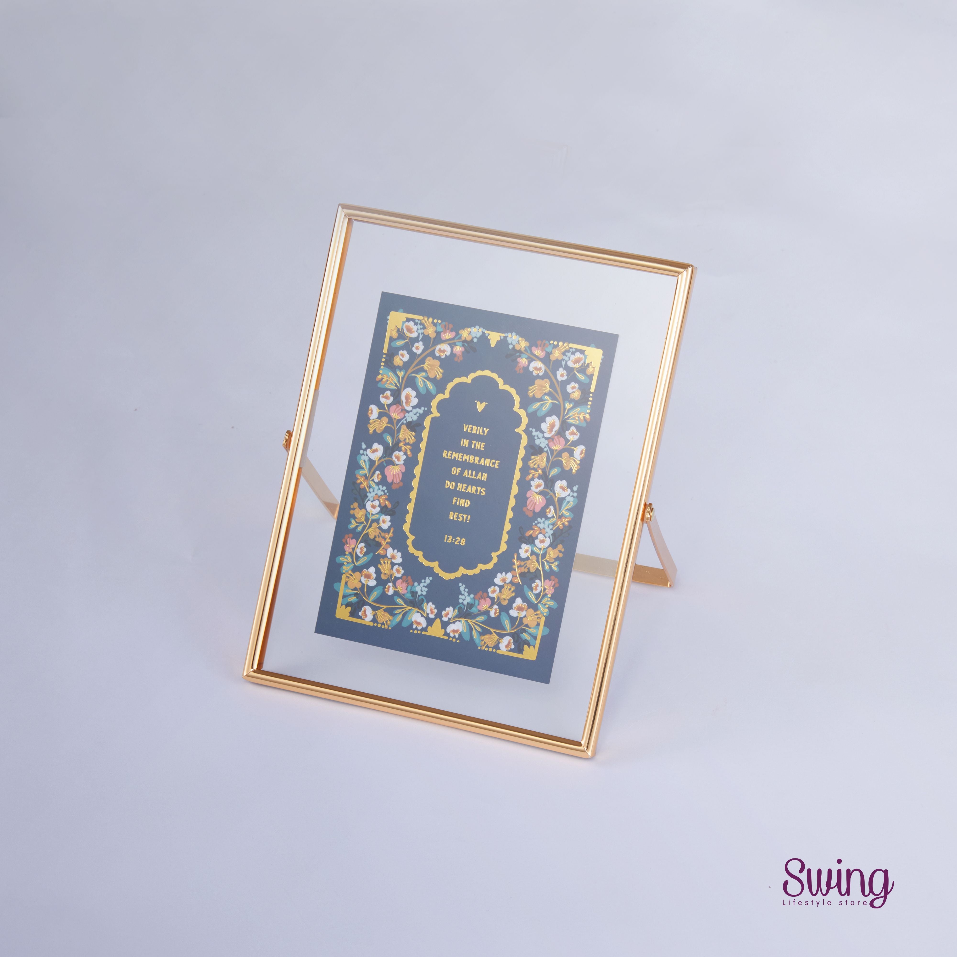 SWING SUROOR - Gold Foiled with Frame : Remembrance