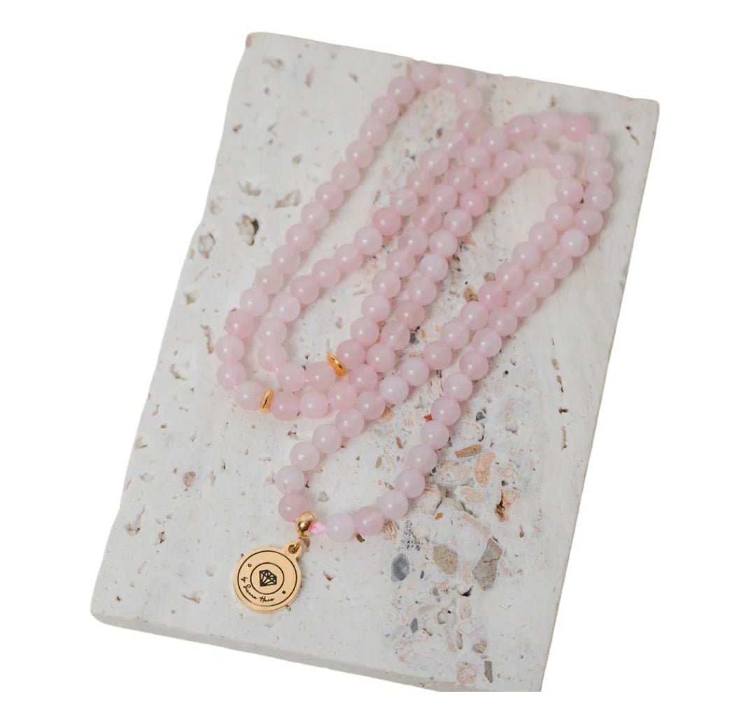 BYSH - Rose Quartz ٩٩ Tasbih (6mm)