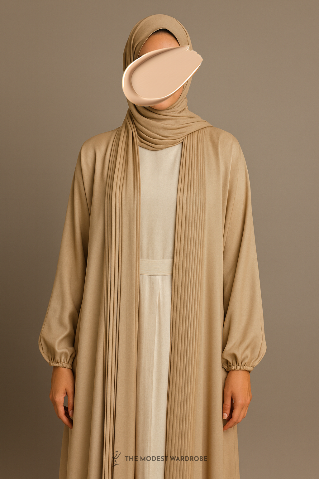 TMW Abaya - Pleats (2 Piece) (DC)