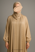 TMW Abaya - Pleats (2 Piece) (DC)