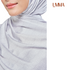 UMMA Monogrammatic Printed Satin Silk Scarf