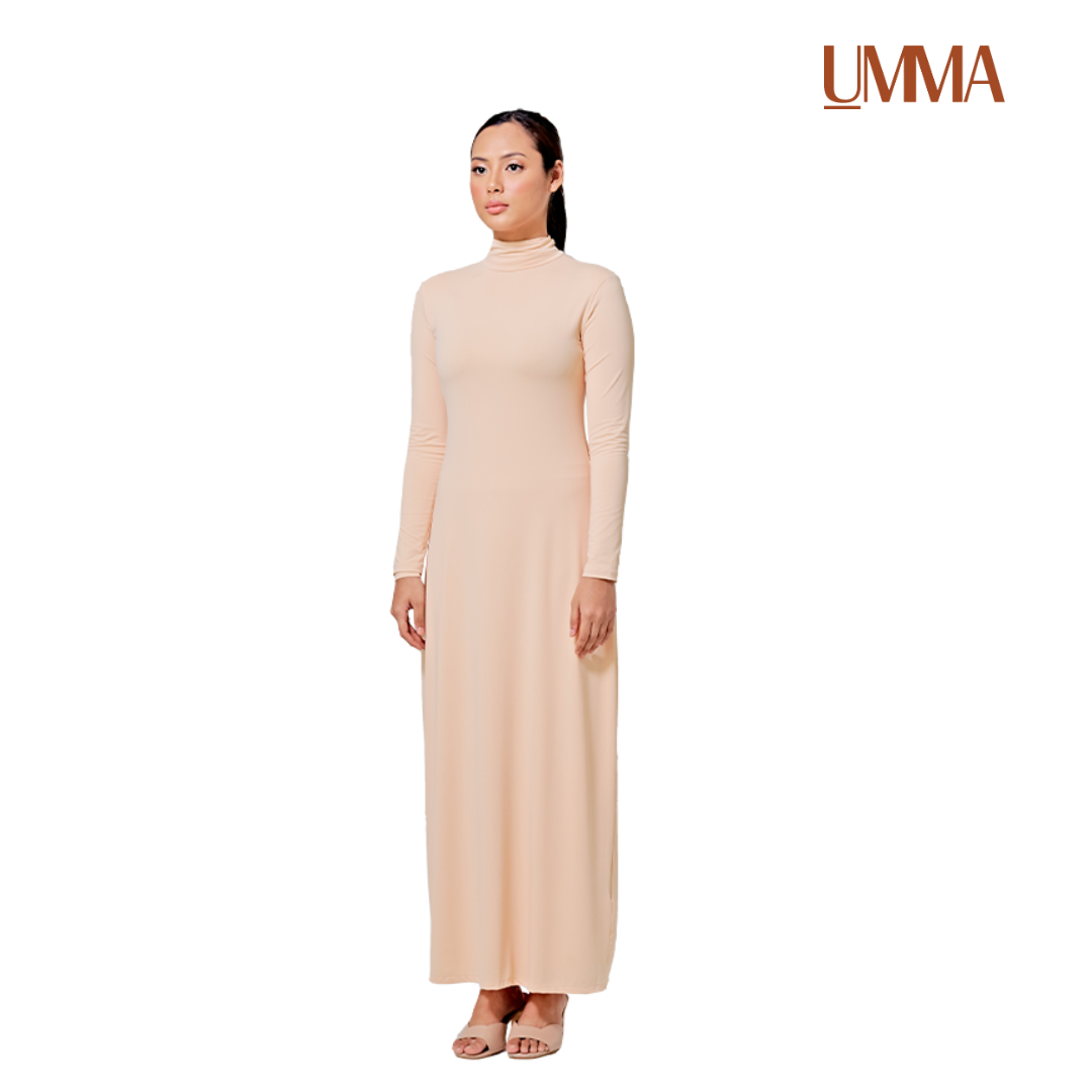 UMMA Inner Dress - Turtleneck Long Sleeve