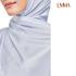 UMMA Monogrammatic Printed Satin Silk Scarf