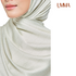 UMMA Monogrammatic Printed Satin Silk Scarf