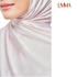 UMMA Monogrammatic Printed Satin Silk Scarf