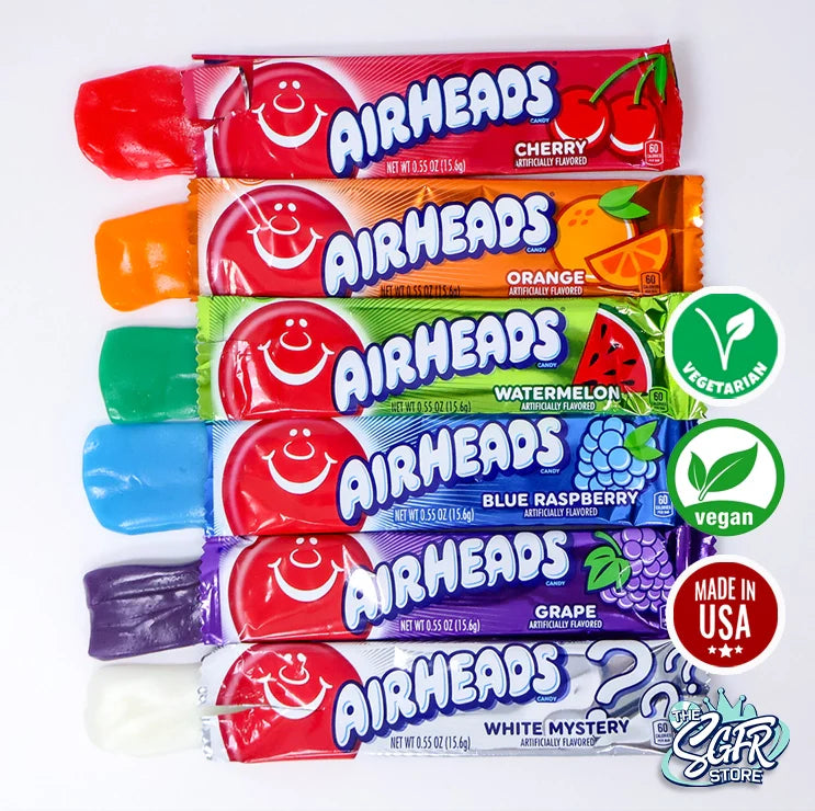 SGFR - Airheads Candy Bar (Box of 6 Bars)