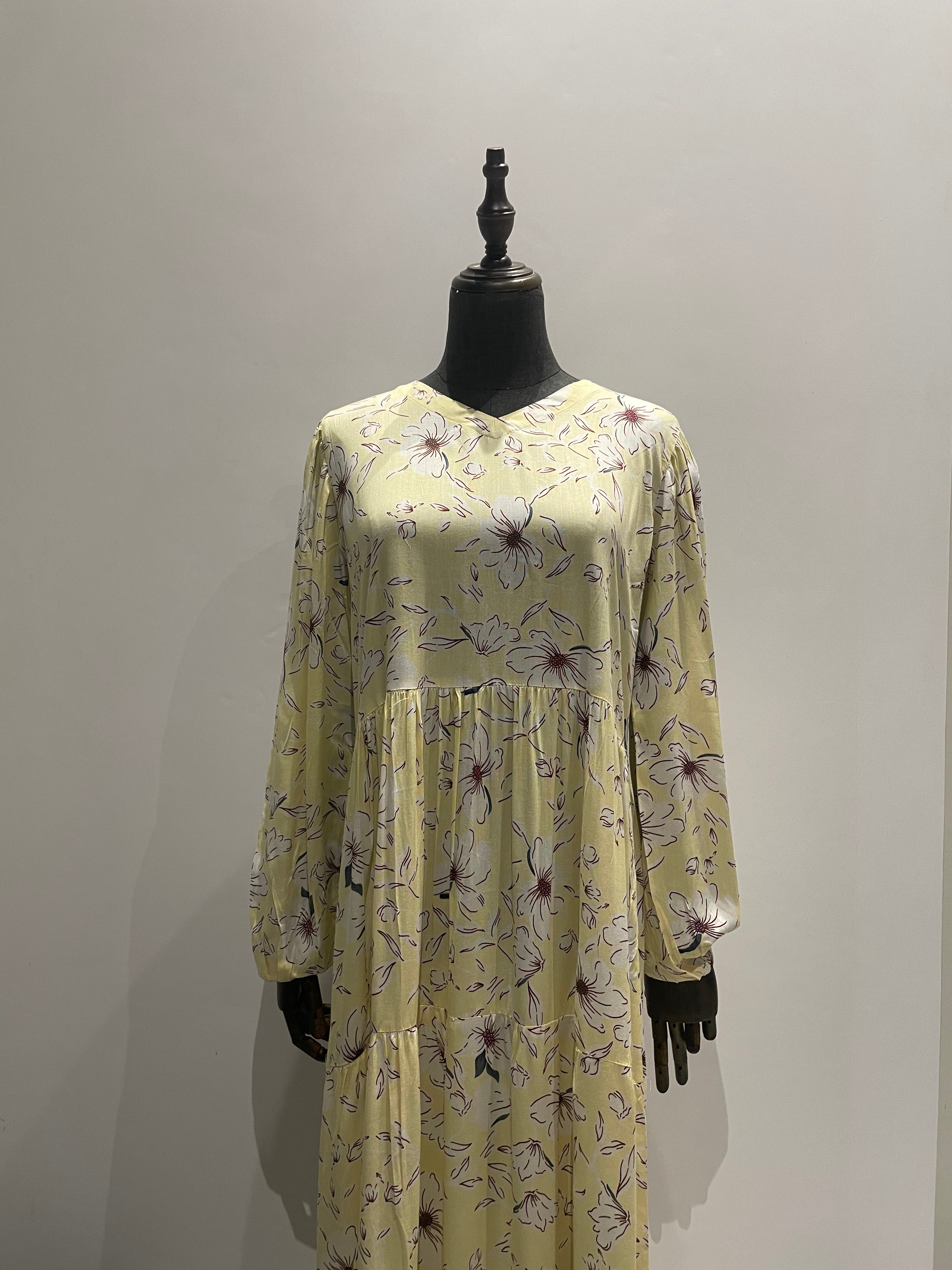 TMW FESA Printed Rayon 987 Dress (DC)