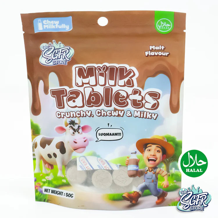 SGFR - Milk Tablets (50g) | 2 Flavours
