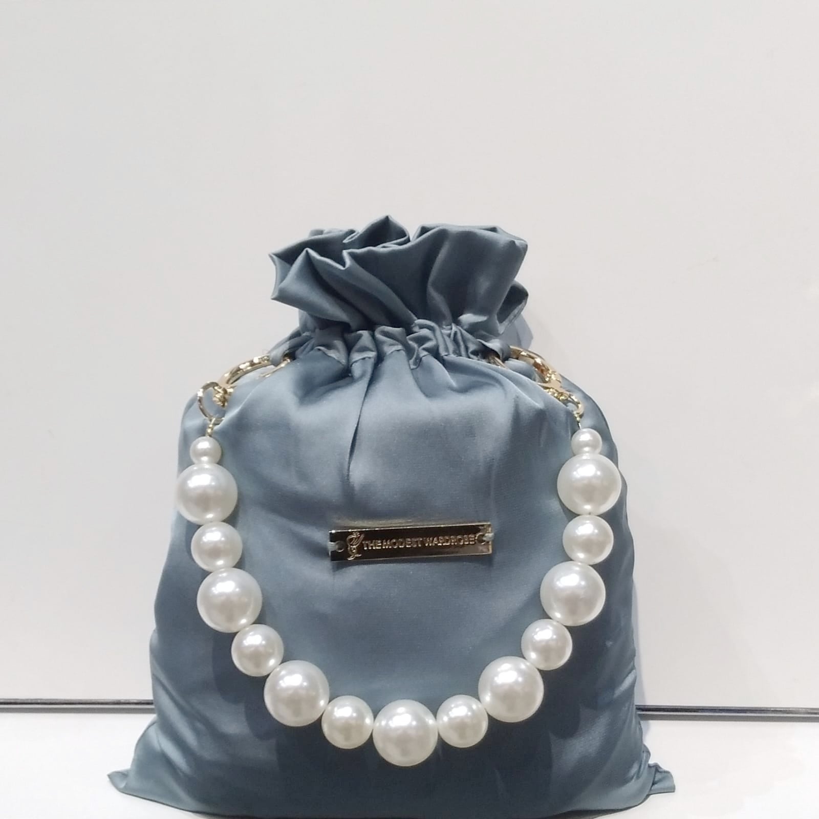 TMW Premium Silk with Pearl bag 2 Piece Prayerwear