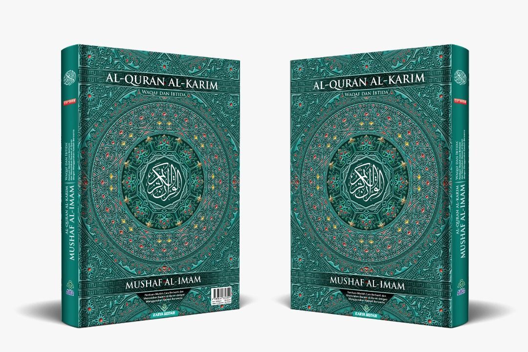 AL-QURAN MUSHAF AL-IMAM (Waqaf Ibtida') Jumbo Size-KARYA BESTARI