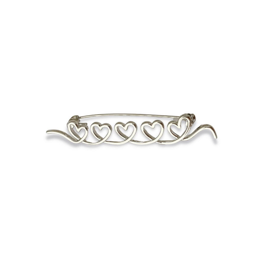 LADYN - String of Hearts Brooch (4 colours)